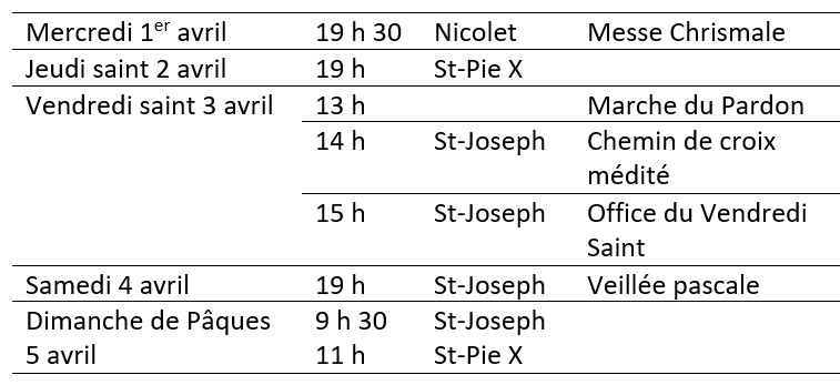 2026 04 semaine sainte